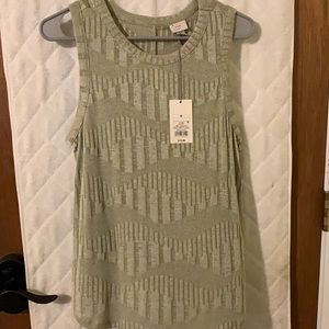 NWT Light Green Tank Top